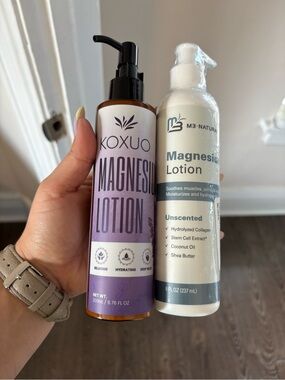 New lot of 2 Magnesium Lotions